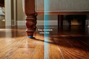 Teflon glides with Low friction