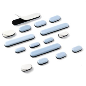 oval PTFE glides for furniture feet
