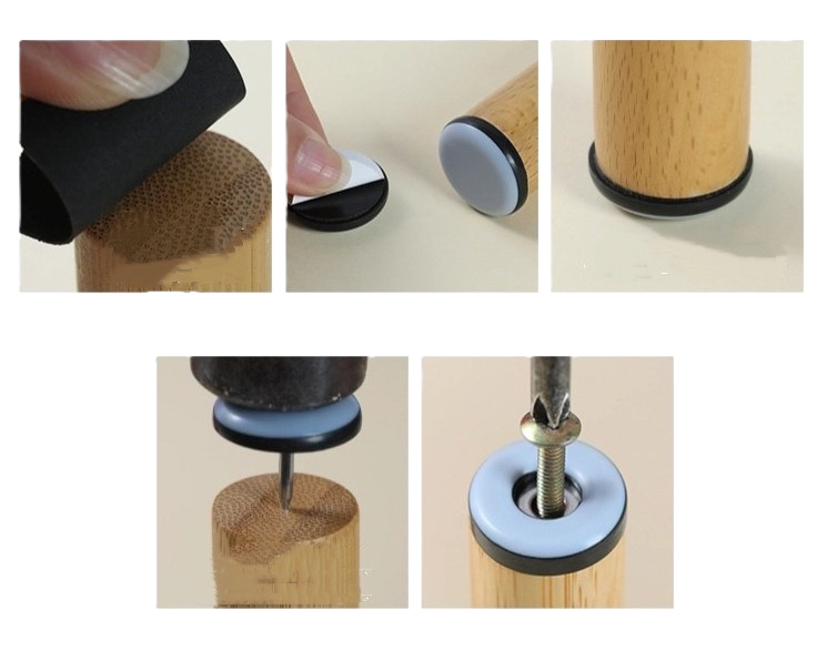 PTFE glides for sofa and furniture